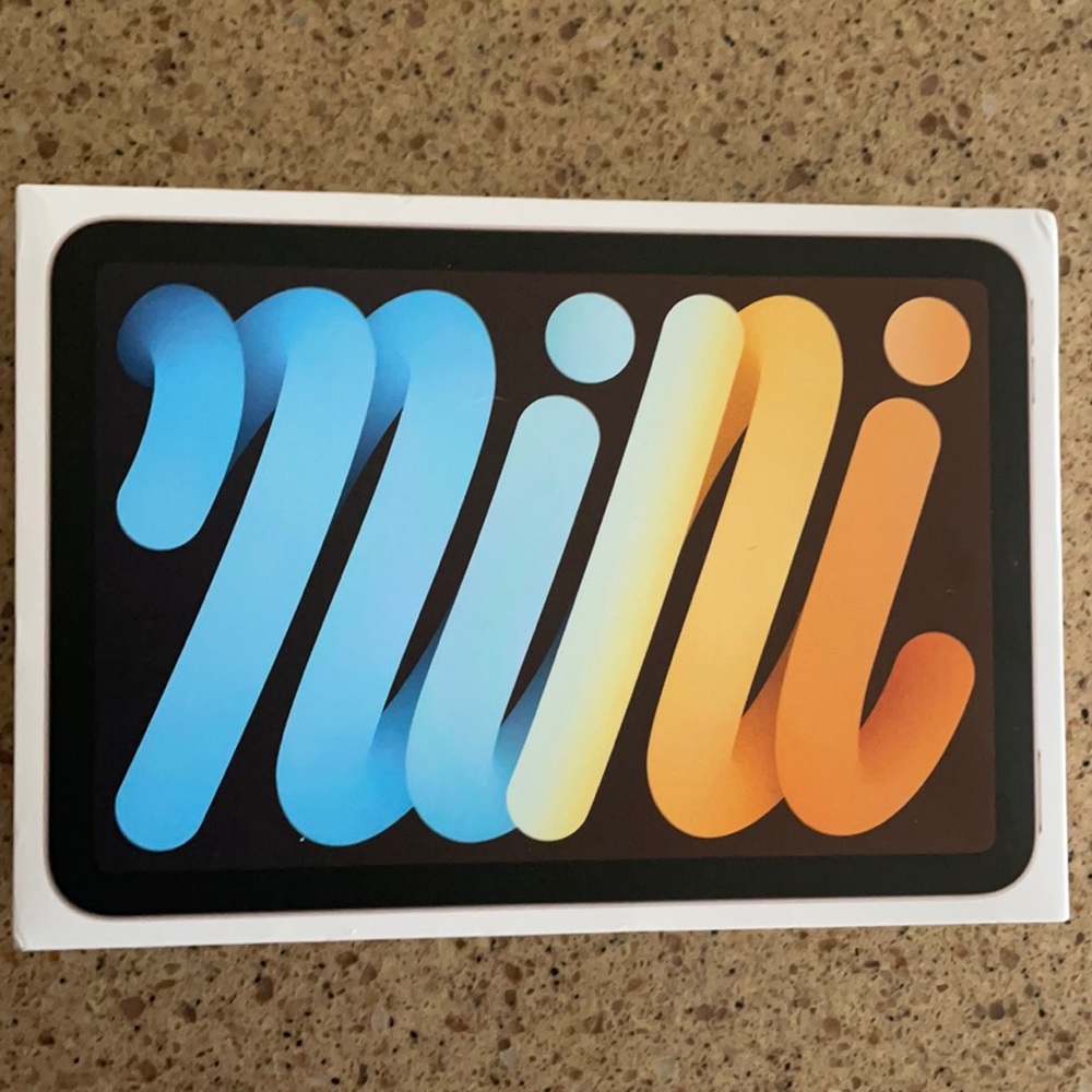 never opened or used ipad mini